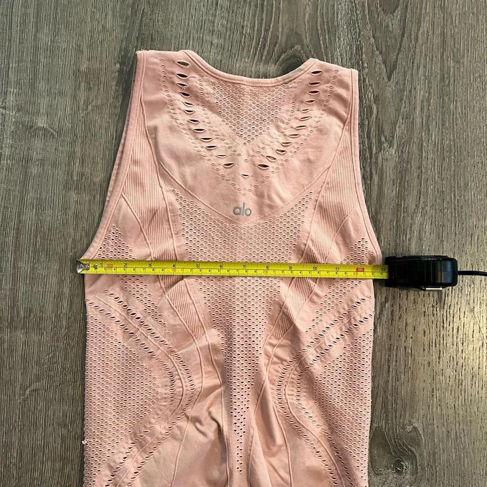 Alo yoga Lark Mesh Detail Seamless Tank